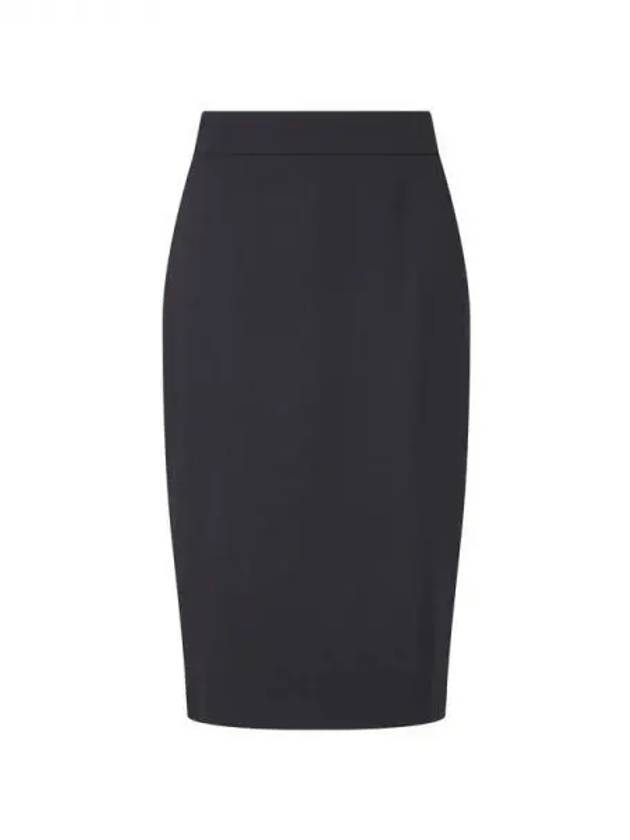 Women s Wool Blend H Line Skirt Black 271159 - EMPORIO ARMANI - BALAAN 1