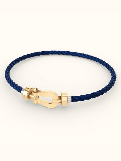 Posten 10 Gold Bracelet Navy Blue - FRED - BALAAN 2