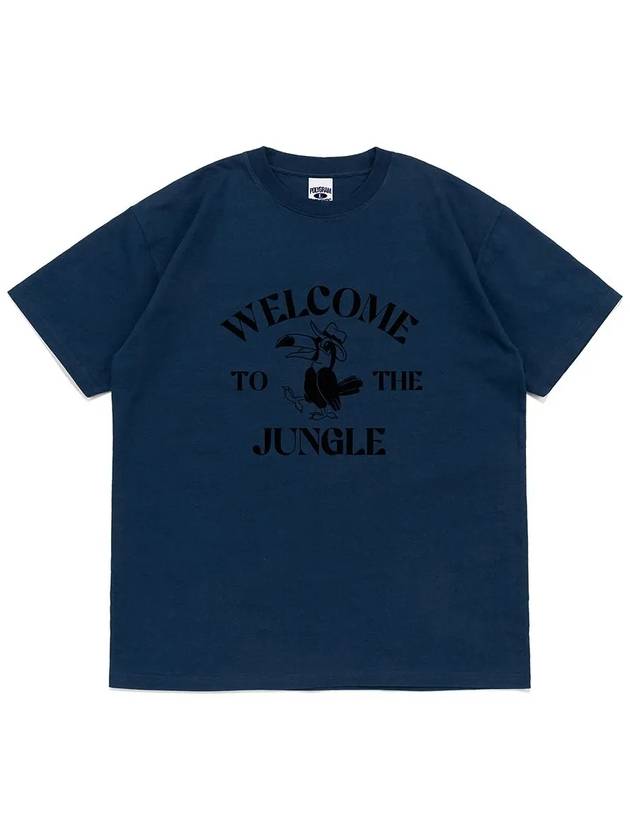 JUNGLE BIRD T SHIRTS DARK BLUE - POLYGRAM - BALAAN 3