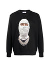 Future Archive Crew Neck Sweatshirt Black - IH NOM UH NIT - BALAAN 1