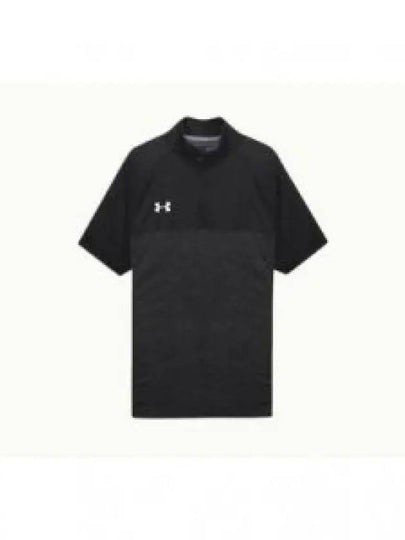 Men's Locker High Neck Short Sleeve T Shirt Black - UNDER ARMOUR - BALAAN 2