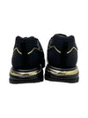 gold fabric sneakers 0742110 - SALVATORE FERRAGAMO - BALAAN 3