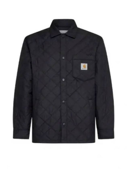 Wadeson Quilted Shirt Jacket Black - CARHARTT WIP - BALAAN 2