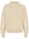 Moby Logo Print Sweatshirt Beige - ISABEL MARANT - BALAAN 4