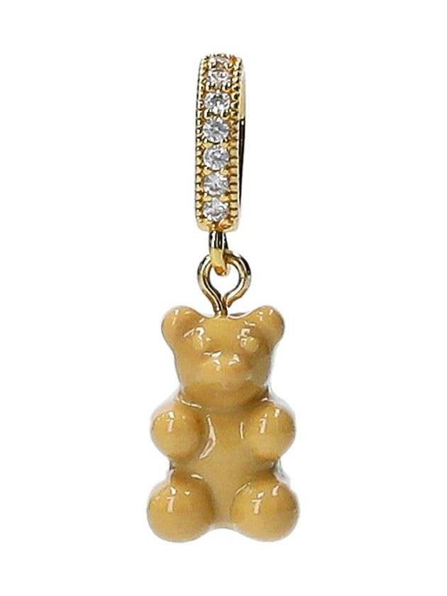 Nostalgia Bear Pendant NOSTALGIABEAR PAVESALTCARAMEL - CRYSTAL HAZE - BALAAN 5