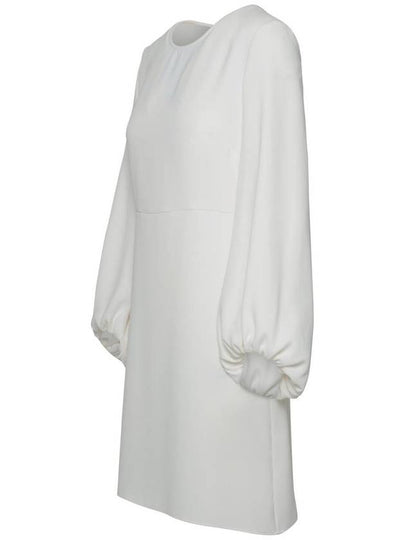 P.A.R.O.S.H. Ivory Polyester Dress - P.A.R.O.S.H. - BALAAN 2