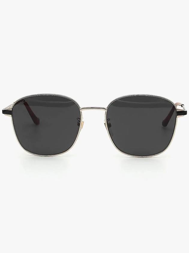 Eyewear Square Metal Sunglasses Black - GUCCI - BALAAN 2