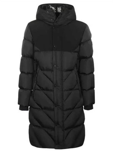 1C00010 5968E 999 BURNEY Bunny Down Long Padding Black Men s TLS 271290 - MONCLER - BALAAN 1