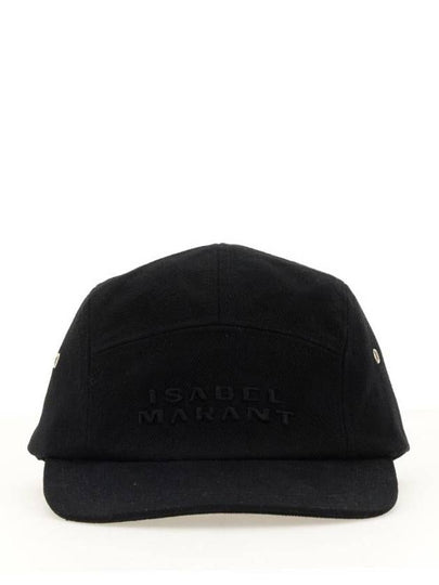 Tedji Ball Cap Black - ISABEL MARANT - BALAAN 2