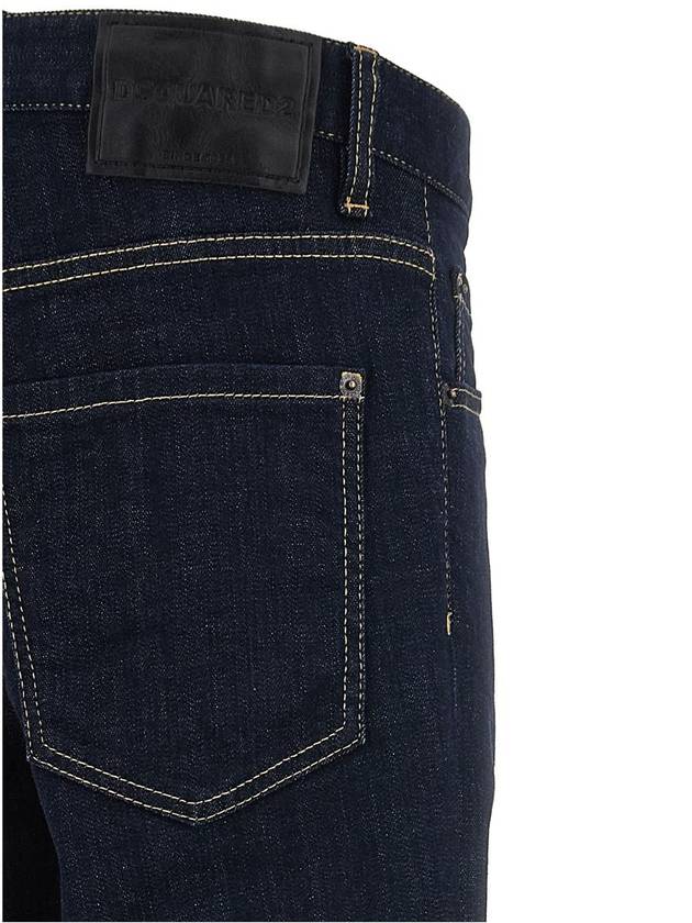 Cool Guy Denim Straight Jeans Navy - DSQUARED2 - BALAAN 5