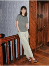 Diagonal Pocket Pants Green - CORCA - BALAAN 3