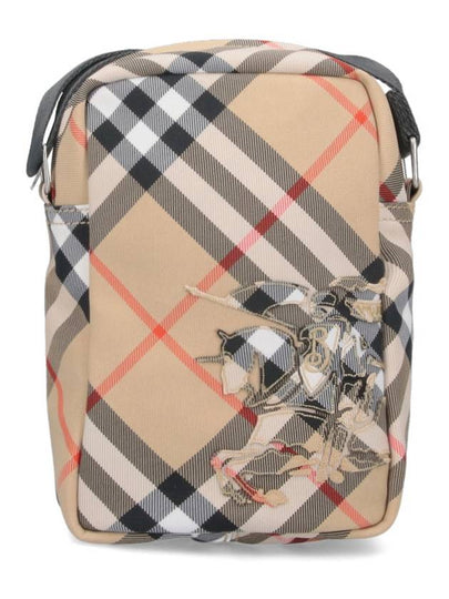 EKD Appliqué Check Phone Cross Bag Beige - BURBERRY - BALAAN 2