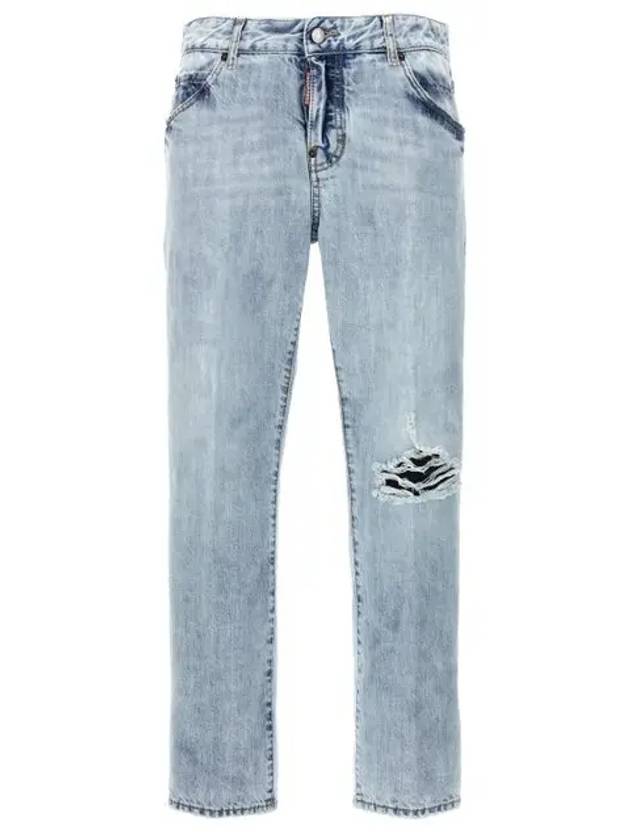 Cool Girl Slim Fit Jeans Light Blue - DSQUARED2 - BALAAN 2