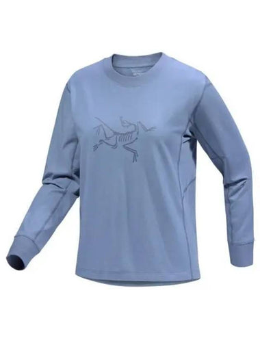 Archaeopteryx Logo Long Sleeve T-Shirt Stratus - ARC'TERYX - BALAAN 1