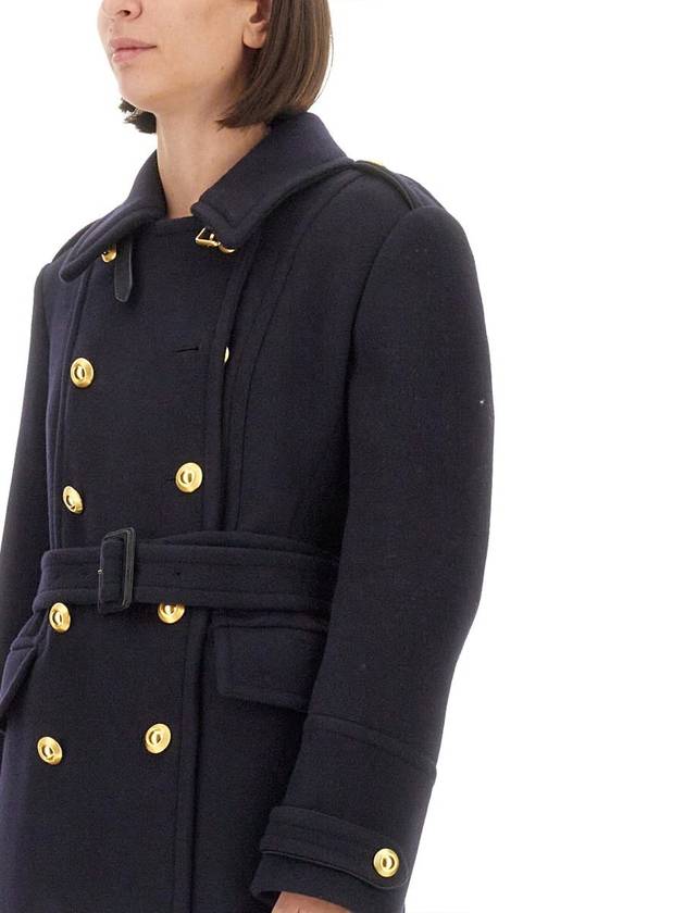 Tom Ford Double-Breasted Coat - TOM FORD - BALAAN 3