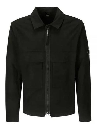 CP Company Organic Gabardine Overshirt 17CMOS125A 110143G 999 - CP COMPANY - BALAAN 1