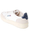 Medalist Navy Tab Low Top Sneakers White Blue - AUTRY - BALAAN 3