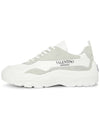 Gumboy Banshee Leather Low Top Sneakers White - VALENTINO - BALAAN 5