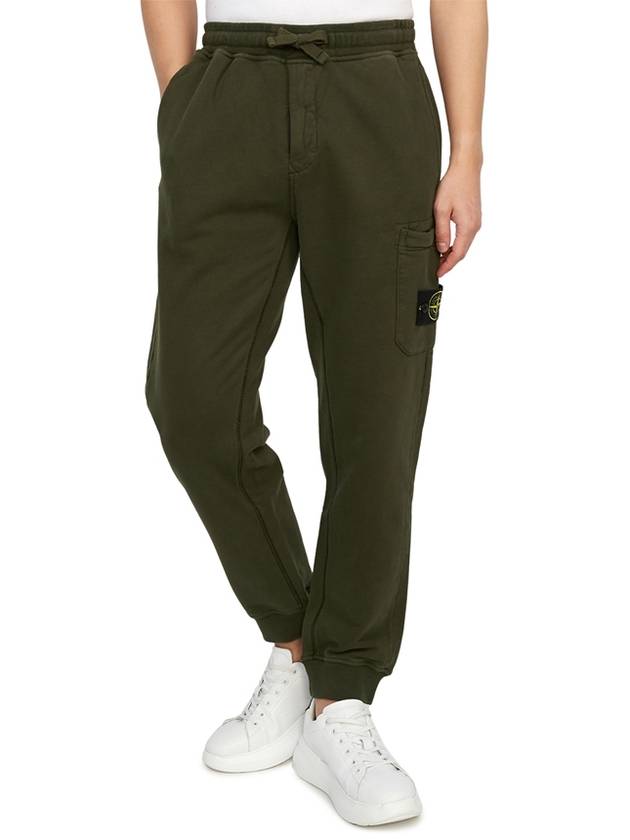 Wappen Patch Cargo Jogger Pants Olive - STONE ISLAND - BALAAN 6