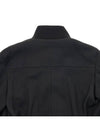 Patton Leather Bomber Jacket Caviar - LORO PIANA - BALAAN 8