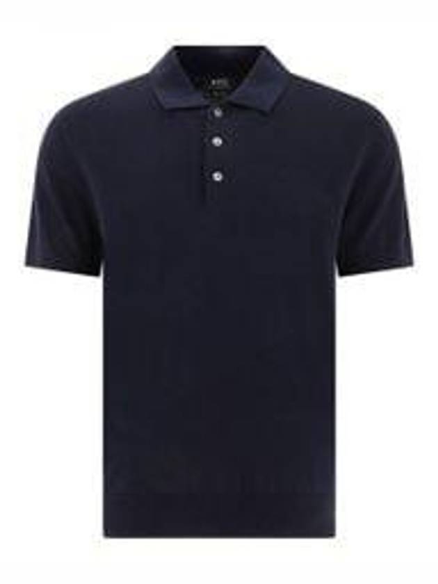 Gregory Polo Shirt Navy - A.P.C. - BALAAN 2