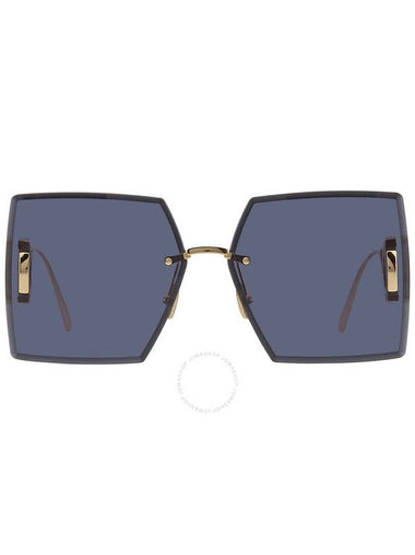 Dior 30MONTAIGNE S7U Blue Square Ladies Sunglasses CD40101U 10V 64 - DIOR - BALAAN 1