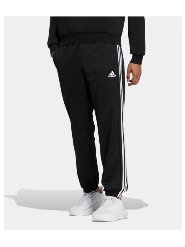 adidas 3S Wide Pants Black IB0247 - ADIDAS - BALAAN 1