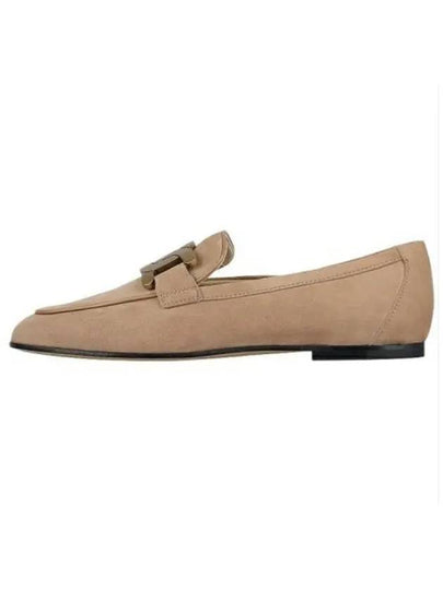 Women's Kate Suede Loafers Beige - TOD'S - BALAAN 2