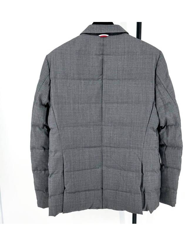 Gamma Blue Padded Blazer Jacket Gray Size 4 - MONCLER - BALAAN 2