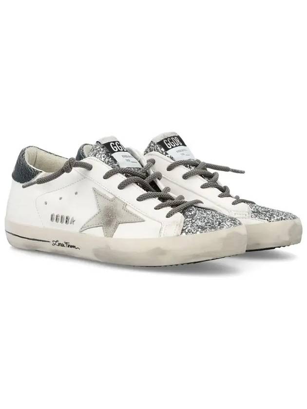 Superstar Glitter Low Top Sneakers White - GOLDEN GOOSE - BALAAN 4