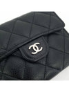 Caviar flap bifold wallet - CHANEL - BALAAN 4