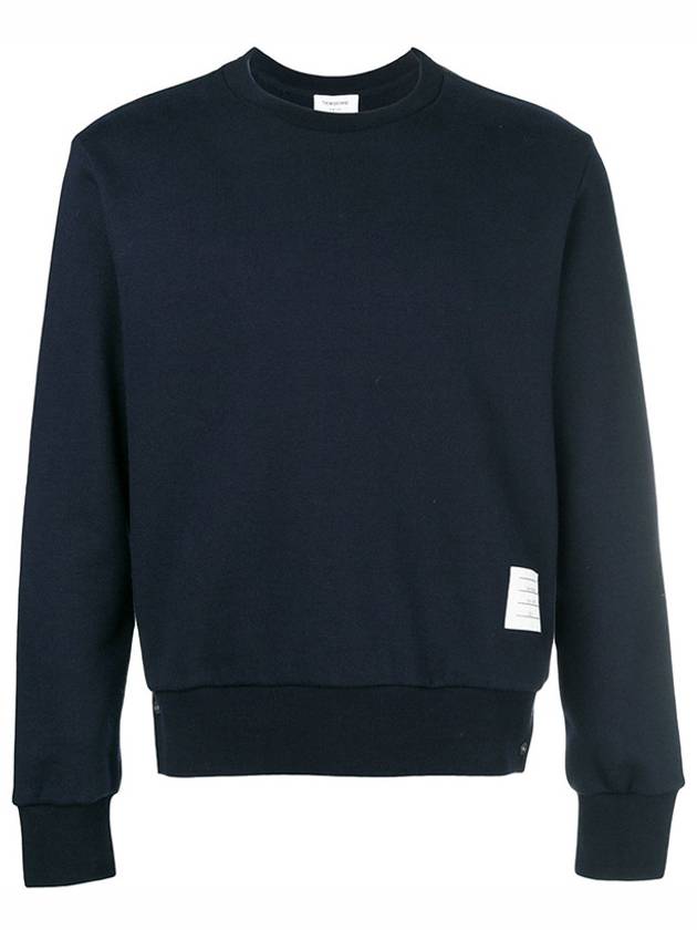 Center Back Stripe Crewneck Sweatshirt Navy - THOM BROWNE - BALAAN 3