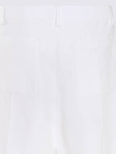 Valentino Garavani White Wool Bermuda Shorts - VALENTINO - BALAAN 2