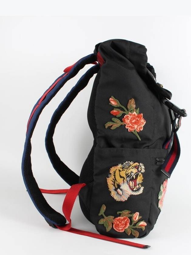 Embroidered technical backpack OS - GUCCI - BALAAN 7