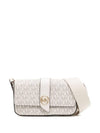 Greenwich Logo Decoration Cross Bag White - MICHAEL KORS - BALAAN 1