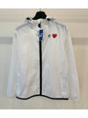 Kawe Windbreaker Jacket White XL - COMME DES GARCONS - BALAAN 1