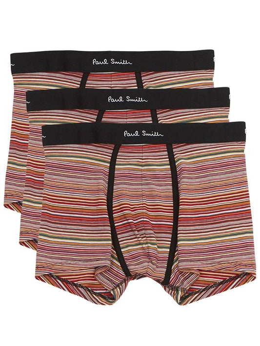 Signature Stripe Panel Boxer Briefs Set Red - PAUL SMITH - BALAAN 2