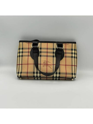 Haymarket Classic Check Regent Medium Shoulder Bag 3200977 - BURBERRY - BALAAN 1