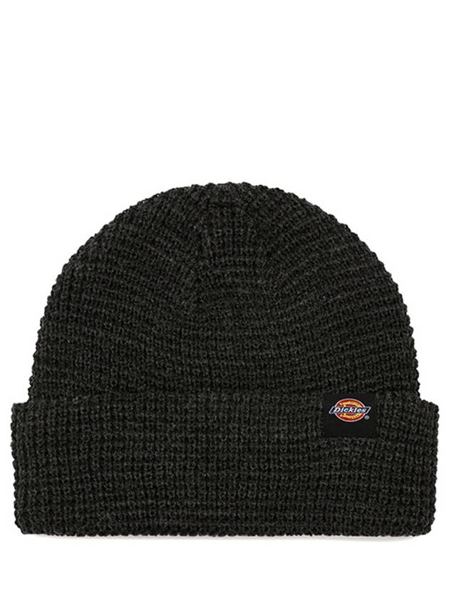 Logo Waffle Beanie Black - DICKIES - BALAAN 1