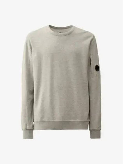 Light Fleece Sweatshirt Grey - CP COMPANY - BALAAN 2