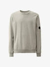 Light Fleece Sweatshirt Grey - CP COMPANY - BALAAN 3