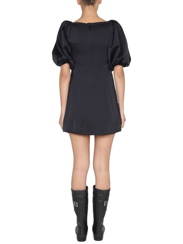 MINI DRESS WITH BALLOON SLEEVES - PATOU - BALAAN 3