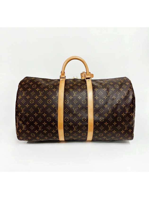 Monogram Keepall 55 Boston Golf Travel Bag - LOUIS VUITTON - BALAAN 4