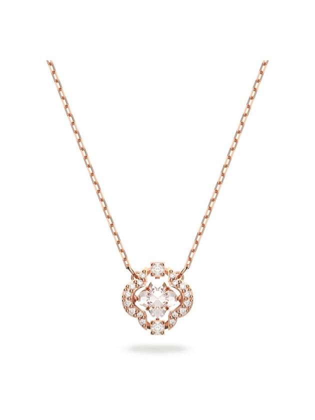 sparkling dance clover necklace rose gold - SWAROVSKI - BALAAN 1