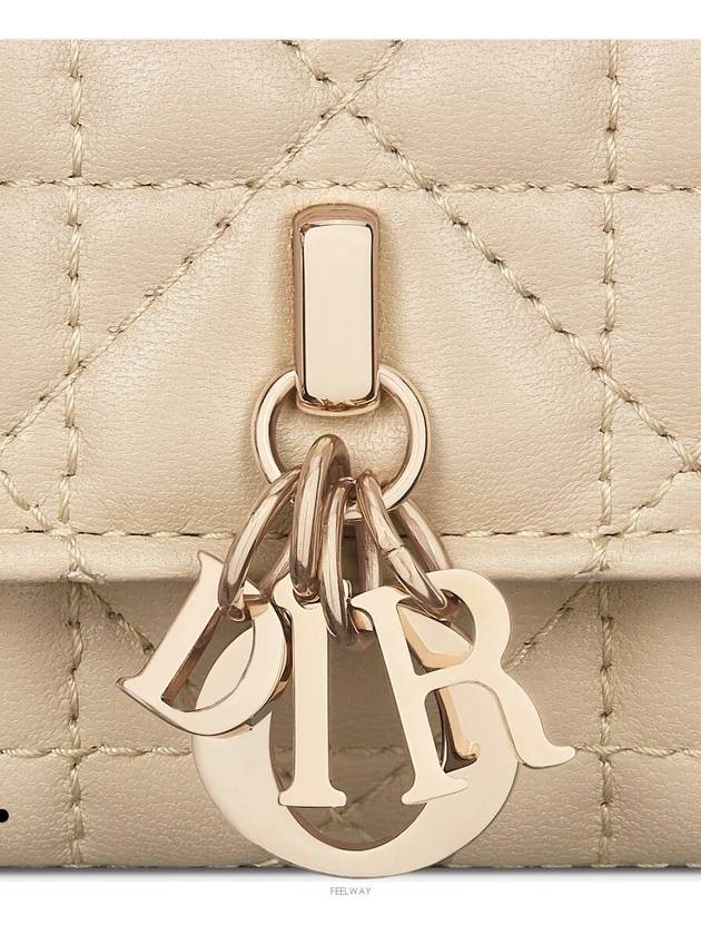 My Dior Glycine Wallet Two Tone Powder Beige Pale - DIOR - BALAAN 5