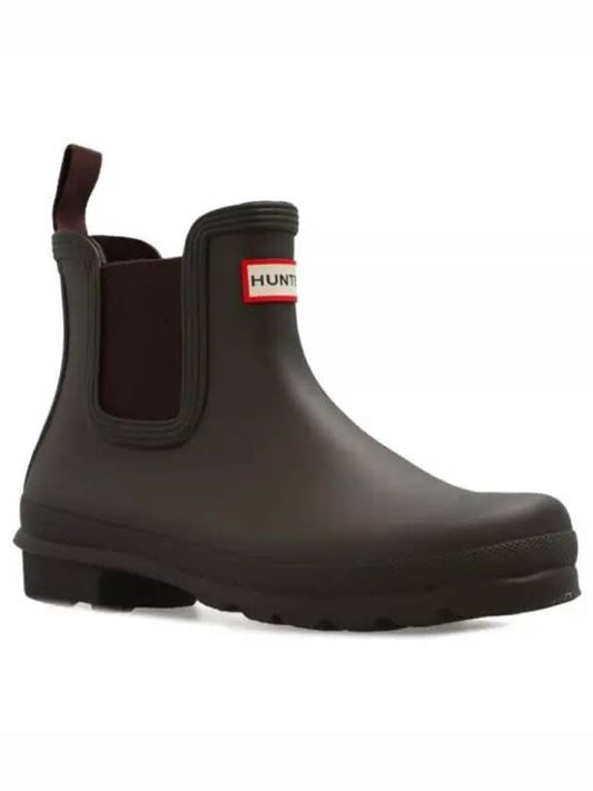 Original Short Chelsea Rain Boots Chocolate - HUNTER - BALAAN 2