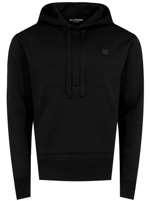 Ferris Face Patch Hoodie Black - ACNE STUDIOS - BALAAN 2