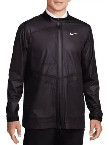 Storm Fit ADV Waterproof Golf Jacket Black - NIKE - BALAAN 1