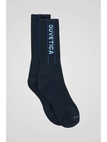 E Tree H Dark Turquoise Unisex Socks - DUVETICA - BALAAN 1