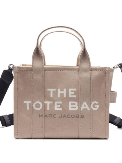 Logo Small Canvas Tote Bag Brown - MARC JACOBS - BALAAN 2